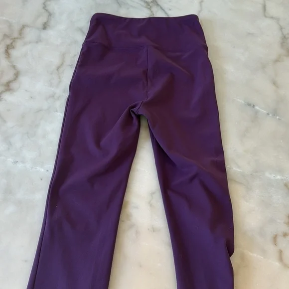 X by Gottex Deep Purple Wide Leg Leggings XS - Picture 6 of 7